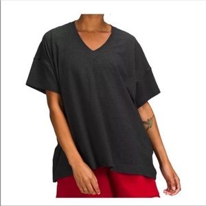 Lululemon side tie tshirt